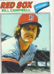 1977 Topps Baseball Cards      166     Bill Campbell